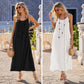 💃LETZTER TAG 50 % RABATT!!✨Einfarbiges rückenfreies Cami-Kleid für Damen💕