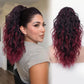 🩷HEISSER VERKAUF 50% RABATT🩷Lockige, gewellte Frizz-Haarverlängerung mit Pferdeschwanz