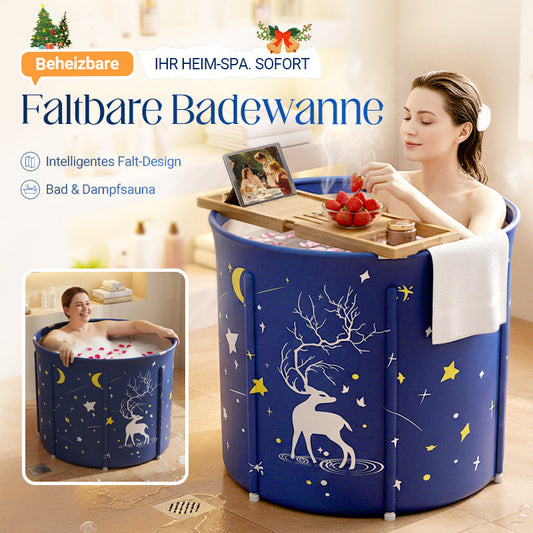 🎁Weihnachtsverkauf 60% RABATT🎅 Beheizte faltbare Badewanne für den Hausgebrauch