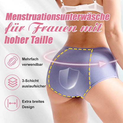 🌸Kaufe 1 und erhalte 3 Packungen🔥Hohe Taille Auslaufsicher Höschen
