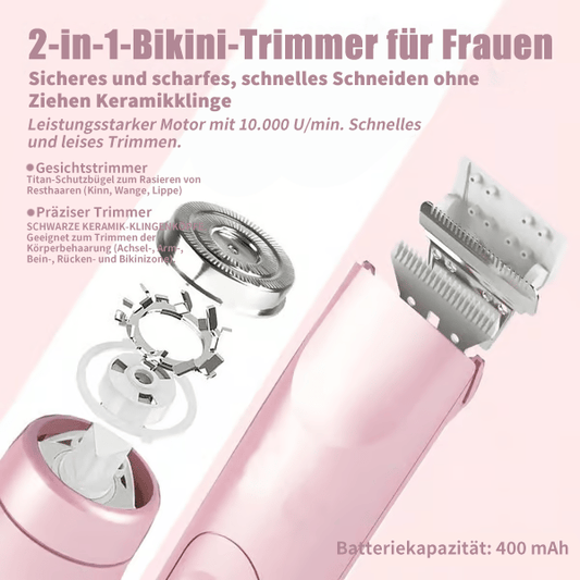 💥Letzter Tag 60% REDUKTION🔥Comfort 2 in 1 Elektrischer Damenrasierer