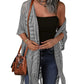 🔥 NUR FÜR KURZE ZEIT – NUR £19,99! 😍  Damen Oversize-Häkelcardigan mit Fransen – Leichter Boho-Kimono für Frühling & Sommer 🌸