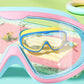 👧🏊‍♂️Letzter Tag der Aktion 50% Rabatt 🔥HD-Schwimmbrille für Kinder mit großem Rahmen, wasserdicht und anti-beschlagend.