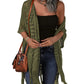🔥 NUR FÜR KURZE ZEIT – NUR £19,99! 😍  Damen Oversize-Häkelcardigan mit Fransen – Leichter Boho-Kimono für Frühling & Sommer 🌸