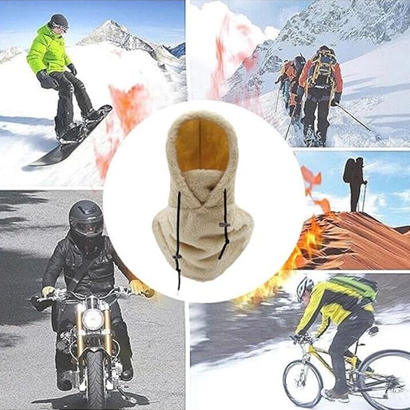 ❄️Heißer Verkauf 49% Rabatt🔥Warme Plüsch Fahrradhaube-7