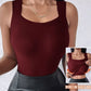 👚 50% RABATT! 🔥⚡60.000+ VERKAUFT!💐Damen-Thermotops mit Rundhalsausschnitt und integriertem BH
