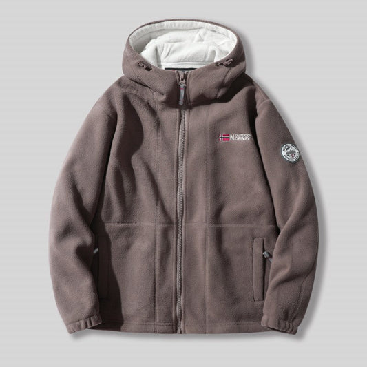🔥Letzter Tagesverkauf  50% Rabatt🔥Unisex Warme Doppellagige Kapuzenjacke