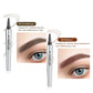 🔥Kaufen 1 bekommen 1 gratis🔥NEU 3D-Wasserfester Microblading Augenbrauenstift mit 4-zackiger Spitze