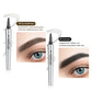 🔥Kaufen 1 bekommen 1 gratis🔥NEU 3D-Wasserfester Microblading Augenbrauenstift mit 4-zackiger Spitze