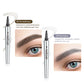 🔥Kaufen 1 bekommen 1 gratis🔥NEU 3D-Wasserfester Microblading Augenbrauenstift mit 4-zackiger Spitze