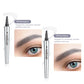 🔥Kaufen 1 bekommen 1 gratis🔥NEU 3D-Wasserfester Microblading Augenbrauenstift mit 4-zackiger Spitze