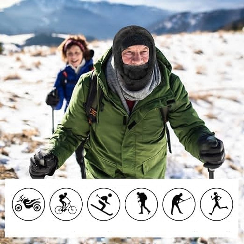 ❄️Heißer Verkauf 49% Rabatt🔥Warme Plüsch Fahrradhaube-8