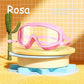 👧🏊‍♂️Letzter Tag der Aktion 50% Rabatt 🔥HD-Schwimmbrille für Kinder mit großem Rahmen, wasserdicht und anti-beschlagend.