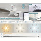 🏆 LETZTER TAG – 63 % RABATT! 🔥40W LED-Deckenventilator mit Licht – 52 cm (20,5“), extrem leise, inkl. Fernbedienung 🎯E27-Fassung + KOSTENLOSER B22-Adapter 🔌Ideal für Schlafzimmer 😴, Küche 👩‍🍳 & Werkstatt 🛠️