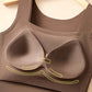 👚 50% RABATT! 🔥⚡60.000+ VERKAUFT!💐Damen-Thermotops mit Rundhalsausschnitt und integriertem BH