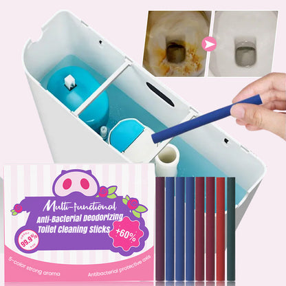 ♻️Kaufen Sie 2 und erhalten Sie 1 gratis✨Multifunktionale antibakterielle desodorierende Toilettenreinigungsstäbchen