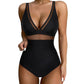 🔥Letzter Tag Spezial Preis €16.99!👙Mesh Tummy Control Badeanzug🏝️