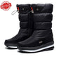 Ideales Geschenk: Hochwertiger, rutschfester und wasserdichter Schneestiefel aus Kunstfell für Damen-5