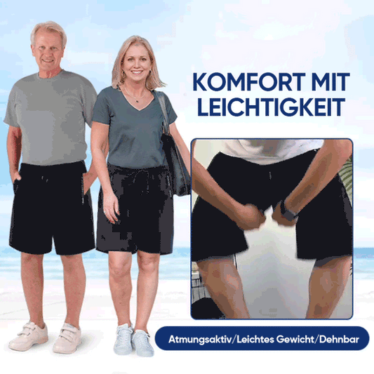 💥 Mega-Sale: 50 % Rabatt nur für kurze Zeit!🔥❄️Schnell trocknende Stretch-Shorts aus Eisseide