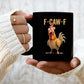 🏆LETZTER TAG VERKAUF 50% RABATT⚡ F-Caw-F Lustige Hühner Tasse
