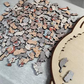 🎁Weihnachtsverkauf 49% RABATT🎅135-teiliges Katzenförmiges Holzpuzzle in Morandi-Farben