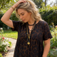 💞 Neu 60% Rabatt! 👗 Damen V-Ausschnitt Leopard Maxi-Kleid 💎
