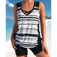 🎁 GRATISGESCHENK | Bereits 50.000+ verkauft! 💥 👙 Bedruckter Damen Tankini-Zweiteiler