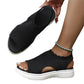 ⏳Letzter Tag Spezial Preis €19.99!🔥 Atmungsaktive Plateau-Sandalen aus Strick für Damen – leicht & komfortabel
